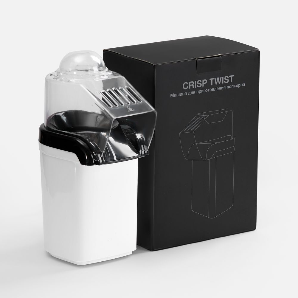 Машина для приготовления попкорна Crisp Twist, белая — изображение 8