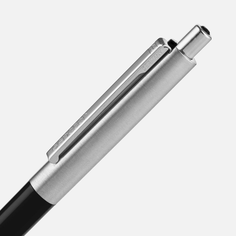 Ручка шариковая Senator Point Metal, ver.2, черная — изображение 4