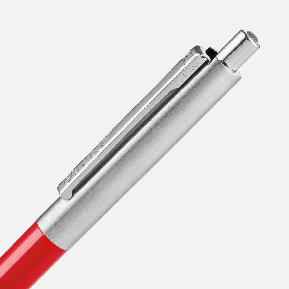 Ручка шариковая Senator Point Metal, ver.2, красная — изображение 4