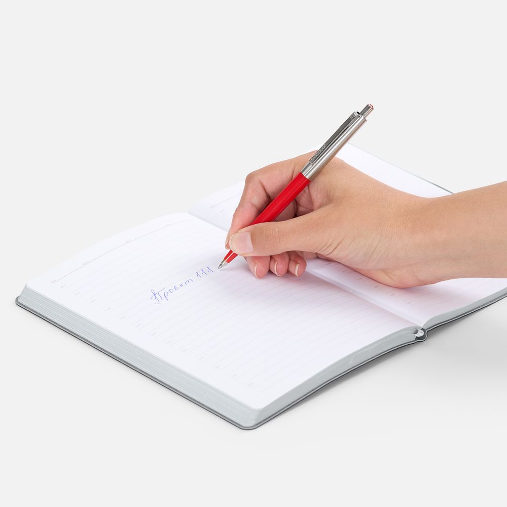 Ручка шариковая Senator Point Metal, ver.2, красная — изображение 5