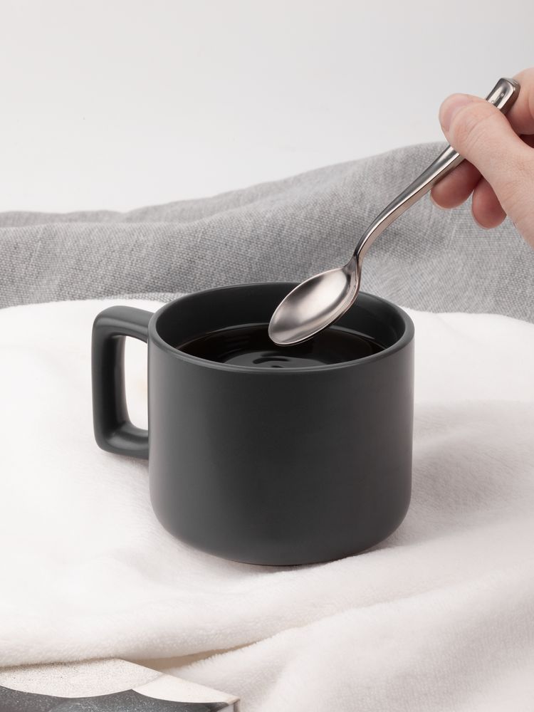 Чашка Jumbo в коробке матовая, темно-серая — изображение 8