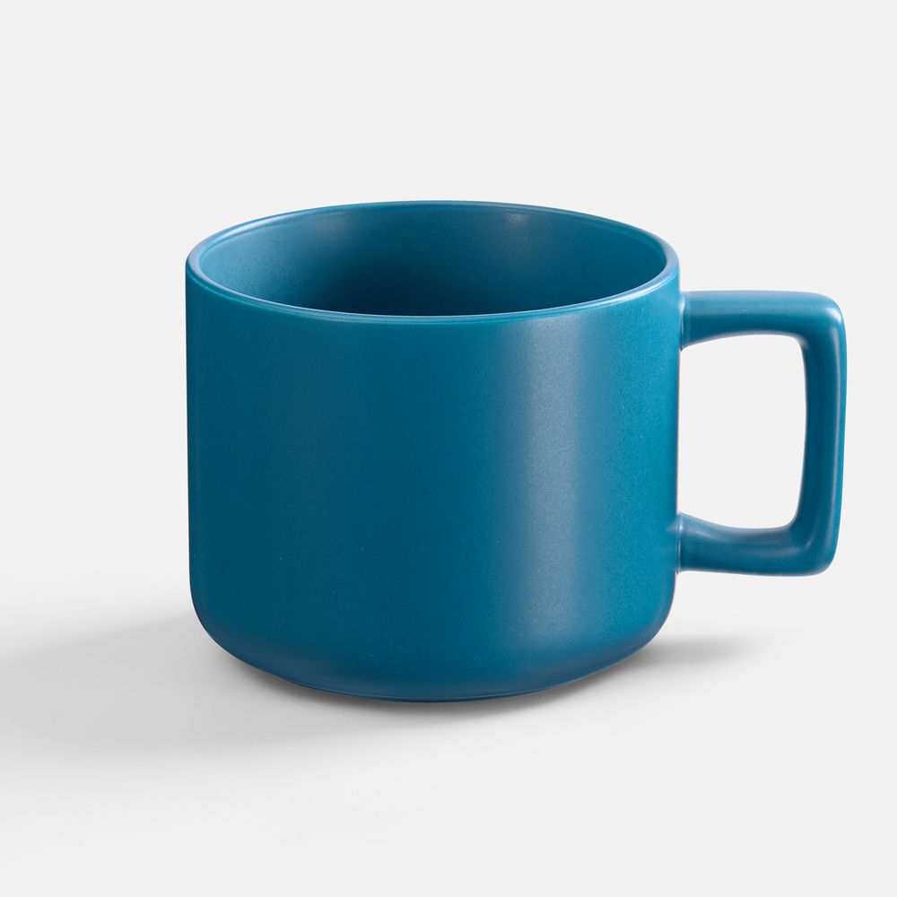 Чашка Jumbo в коробке матовая, морская волна — изображение 3