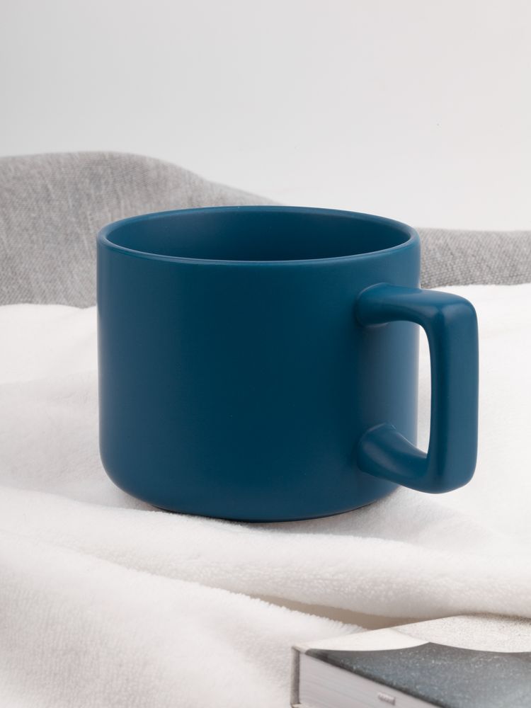 Чашка Jumbo в коробке матовая, морская волна — изображение 6