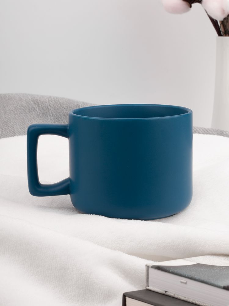 Чашка Jumbo в коробке матовая, морская волна — изображение 7