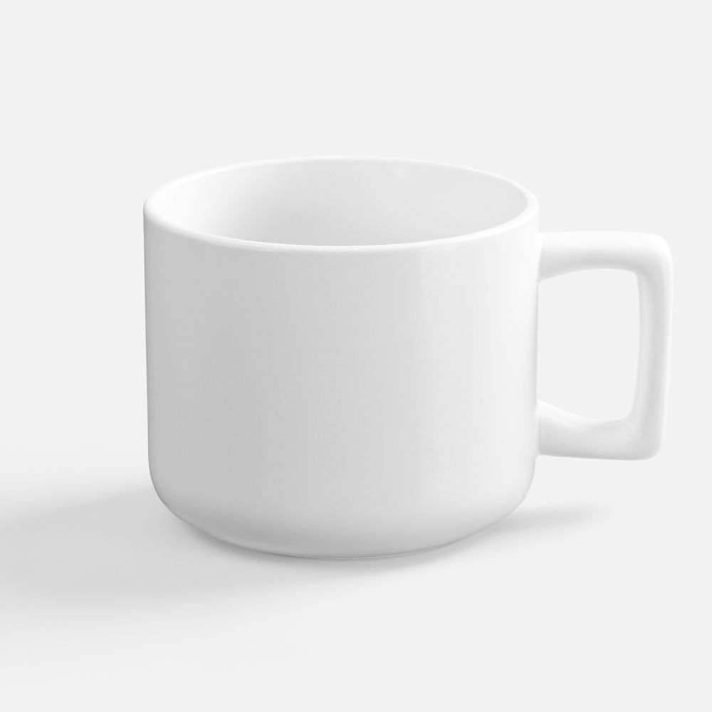Чашка Jumbo в коробке матовая, белая — изображение 3