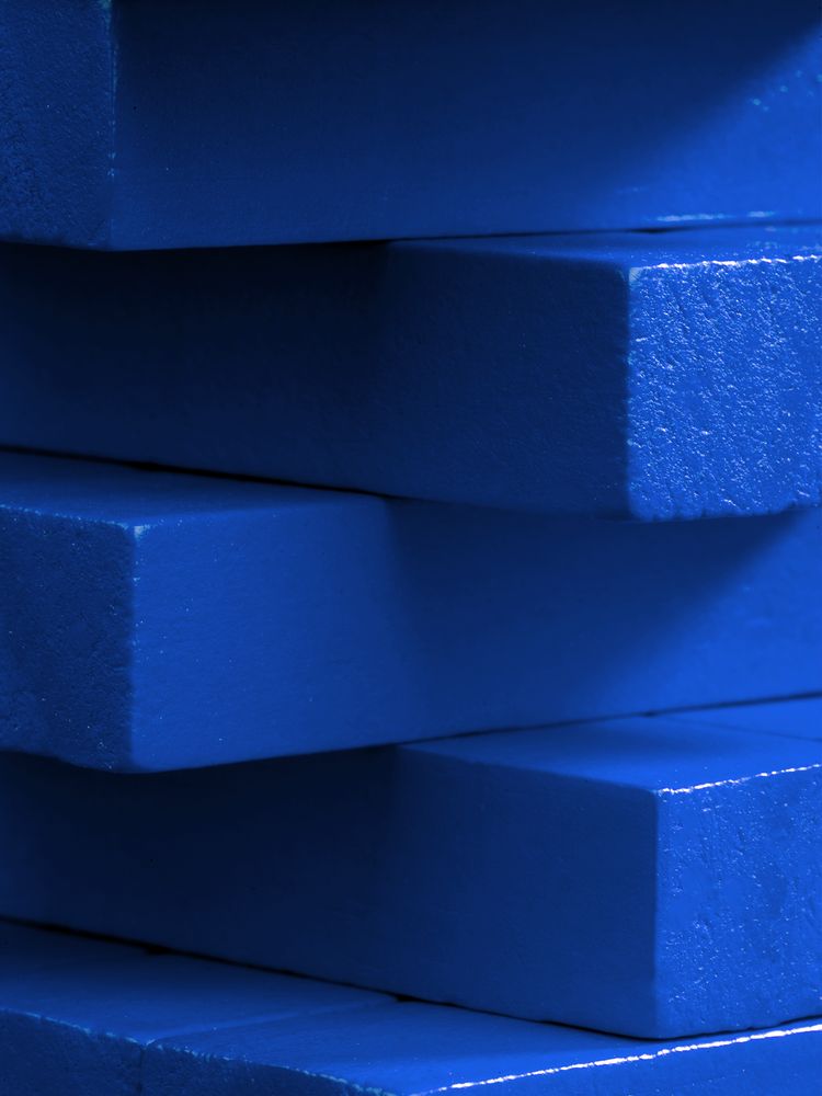 Игра «Деревянная башня мини», синяя — изображение 4