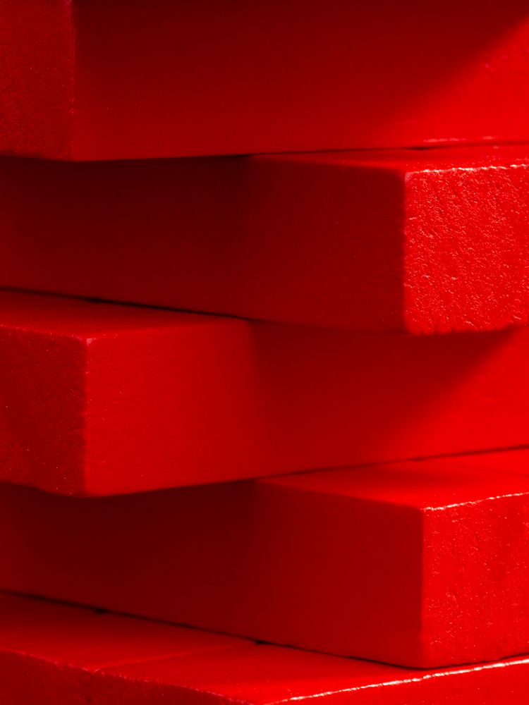 Игра «Деревянная башня мини», красная — изображение 6