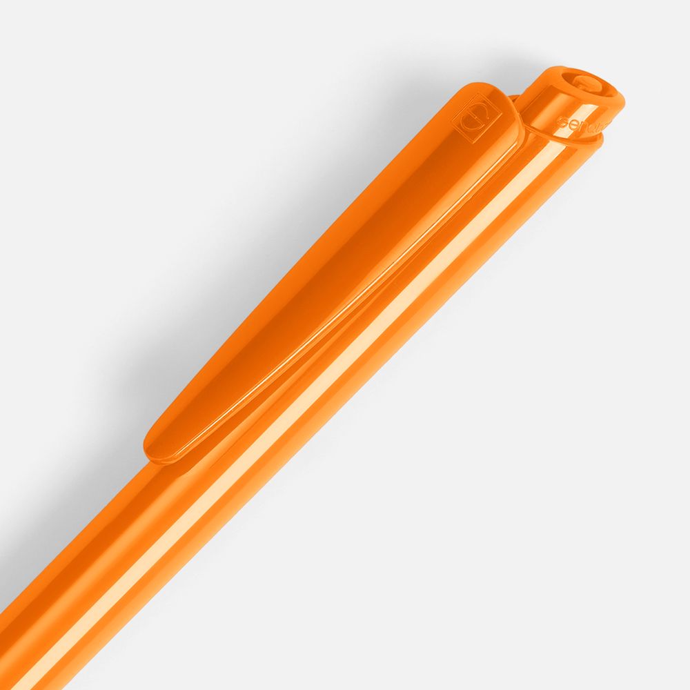 Ручка шариковая Senator Dart Polished, оранжевая — изображение 4