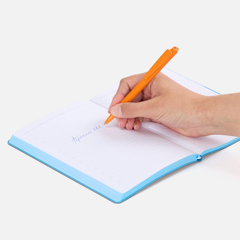 Ручка шариковая Senator Dart Polished, оранжевая — изображение 5