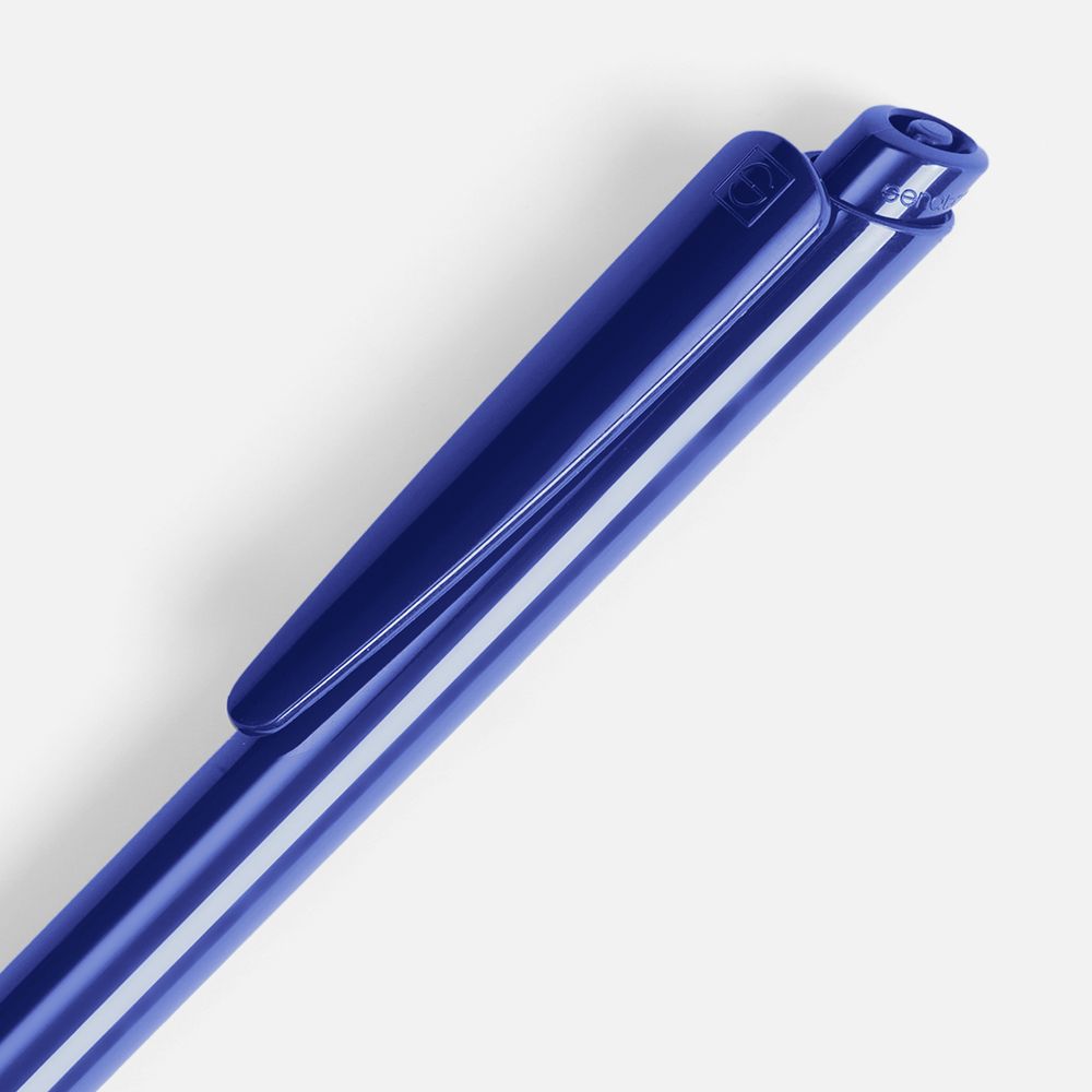 Ручка шариковая Senator Dart Polished, синяя — изображение 4