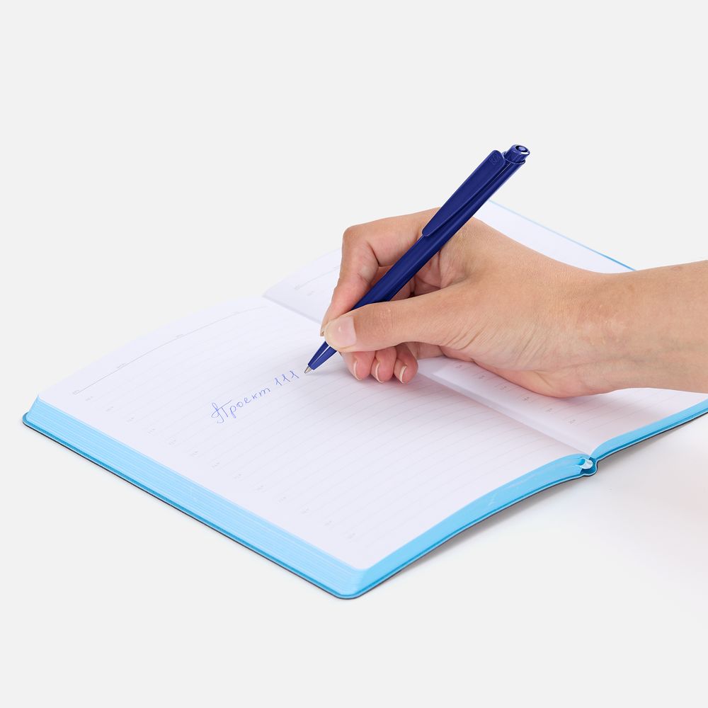 Ручка шариковая Senator Dart Polished, синяя — изображение 5