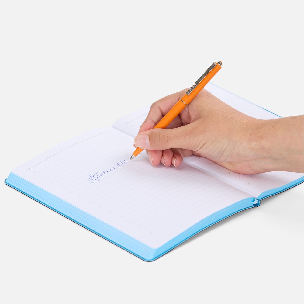 Ручка шариковая Senator Point, ver.2, оранжевая — изображение 5