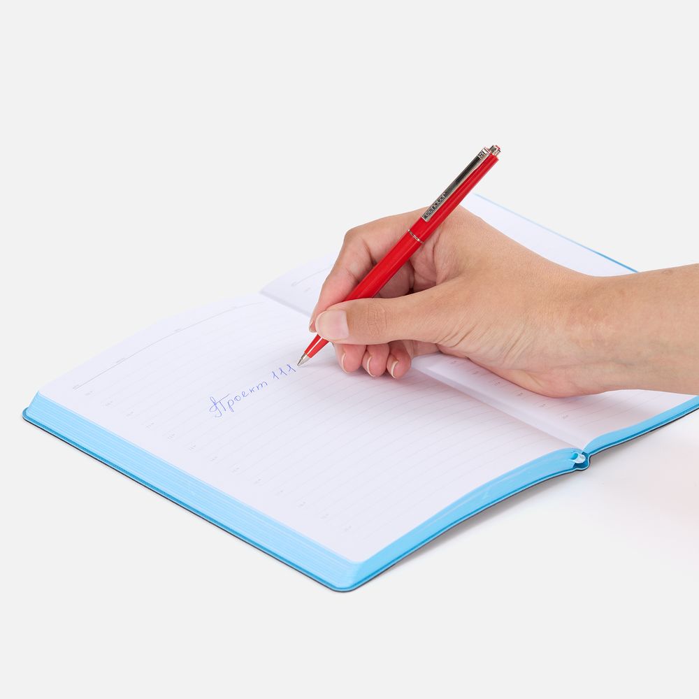 Ручка шариковая Senator Point, ver.2, красная — изображение 5