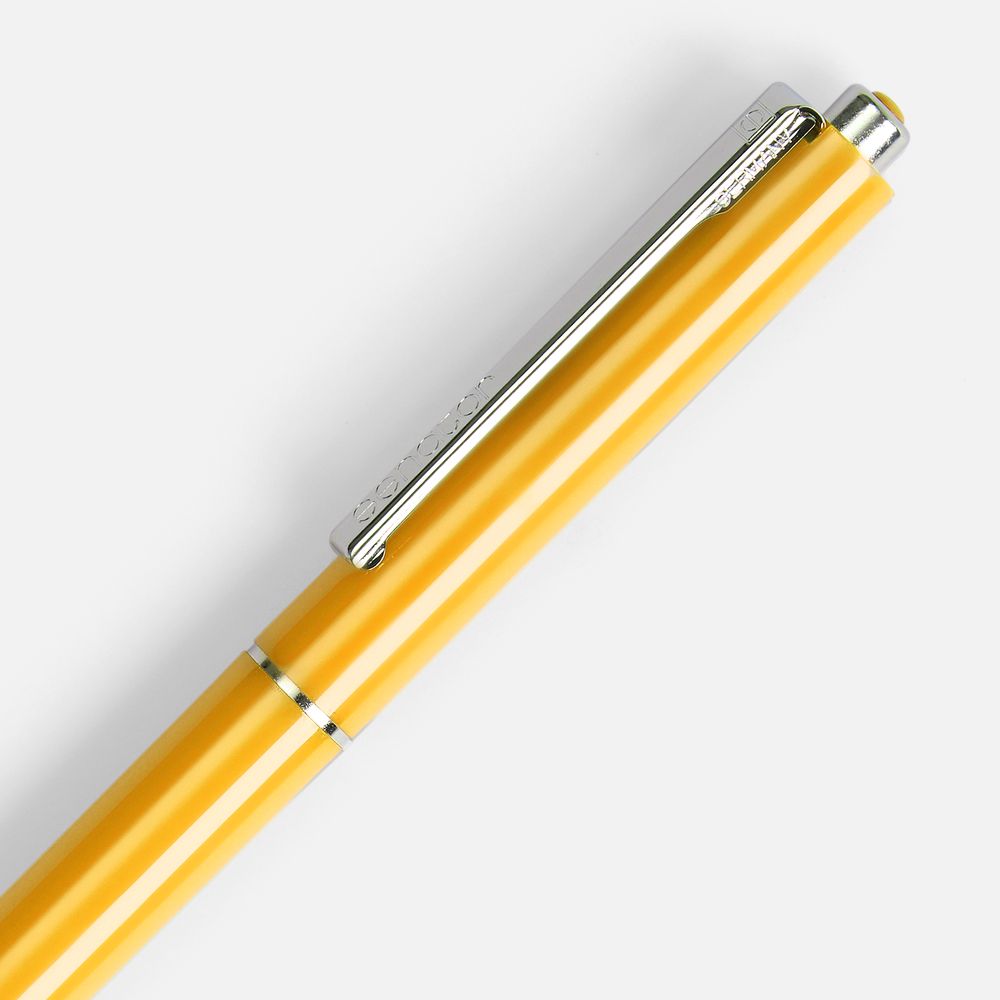 Ручка шариковая Senator Point, ver.2, желтая — изображение 4