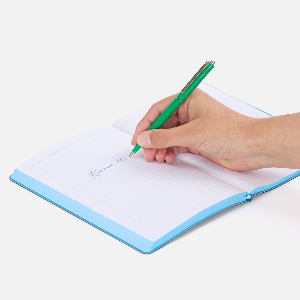 Ручка шариковая Senator Point, ver.2, зеленая — изображение 5