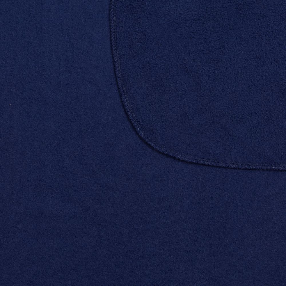 Флисовый плед Warm&Peace XL, синий — изображение 4