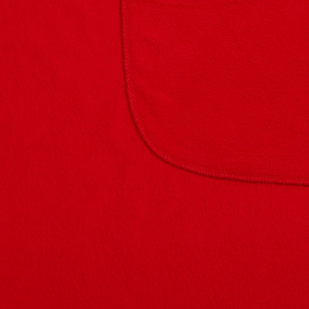 Флисовый плед Warm&Peace XL, красный — изображение 4