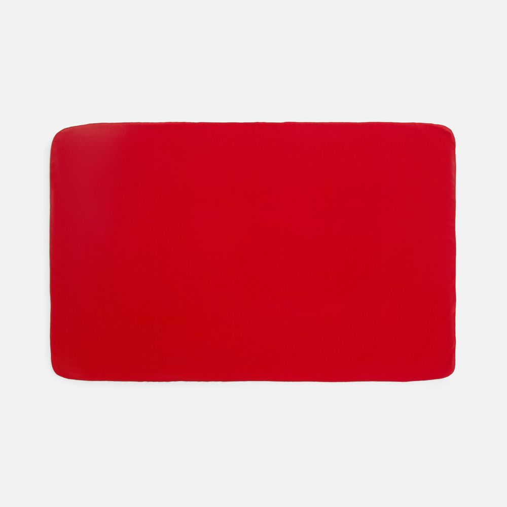 Флисовый плед Warm&Peace XL, красный — изображение 5