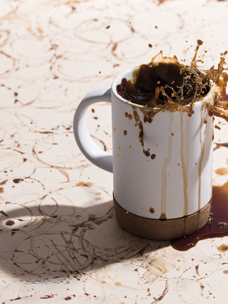 Кружка с пробковой подставкой Corky для сублимационной печати, матовая, белая — изображение 5