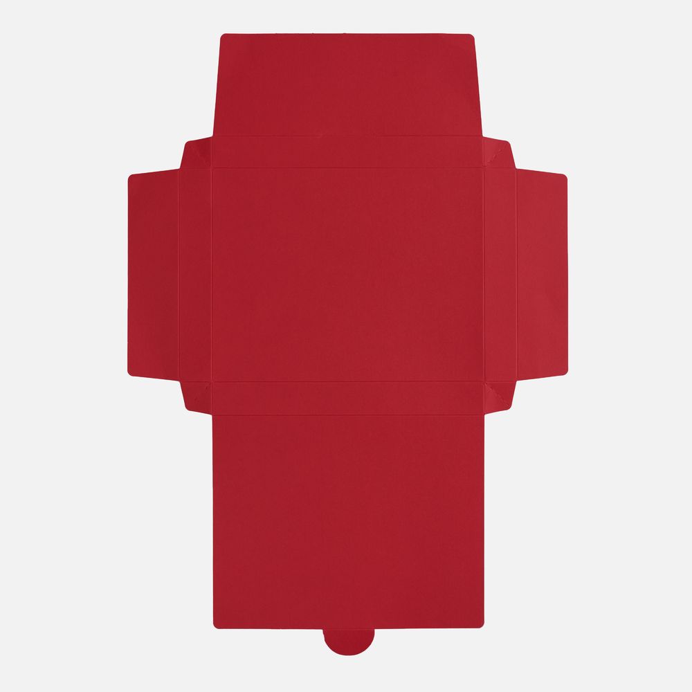 Коробка самосборная Flacky, темно-красная — изображение 3