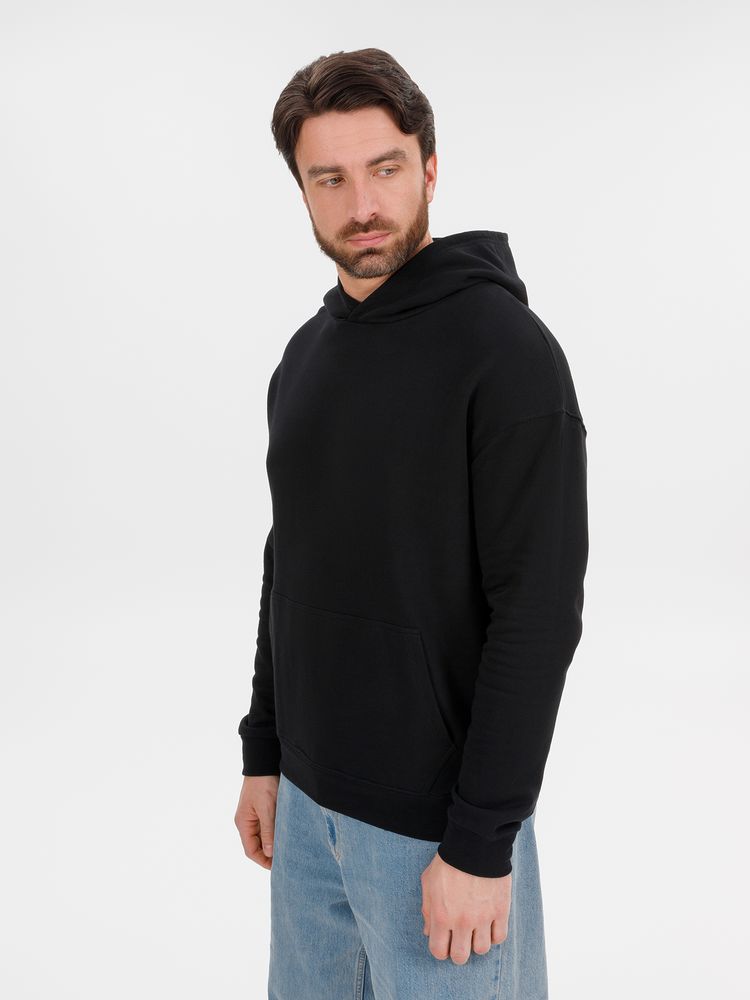 Худи оверсайз унисекс Outshine, черное — изображение 7