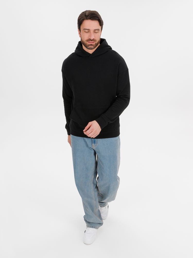 Худи оверсайз унисекс Outshine, черное — изображение 10