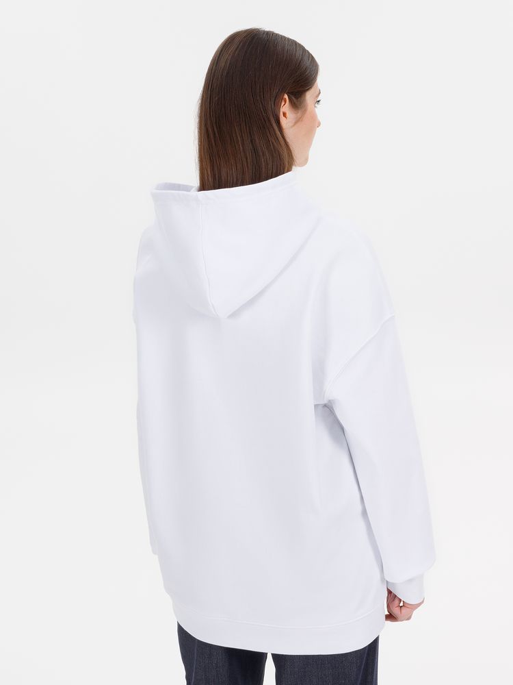 Худи оверсайз унисекс Outshine, белое — изображение 8