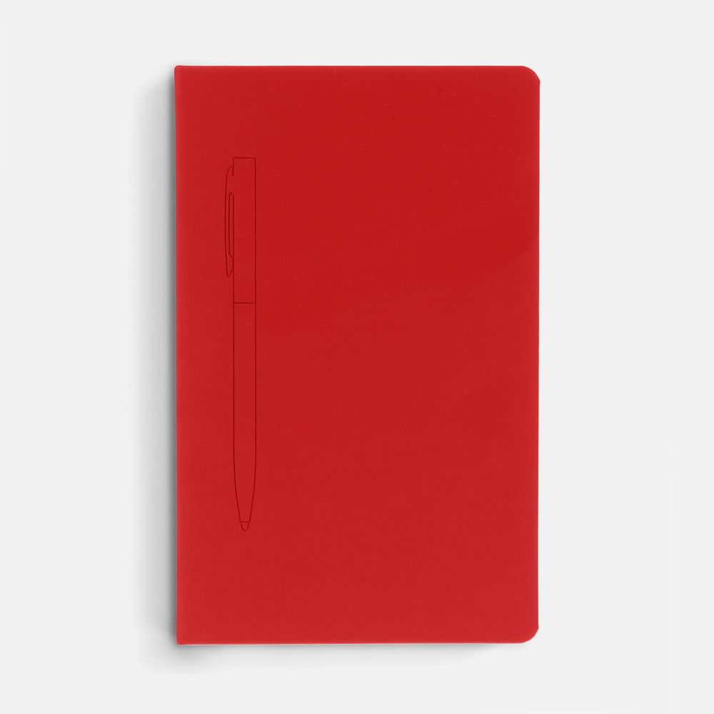 Ежедневник Magnet Shall, недатированный, красный — изображение 5