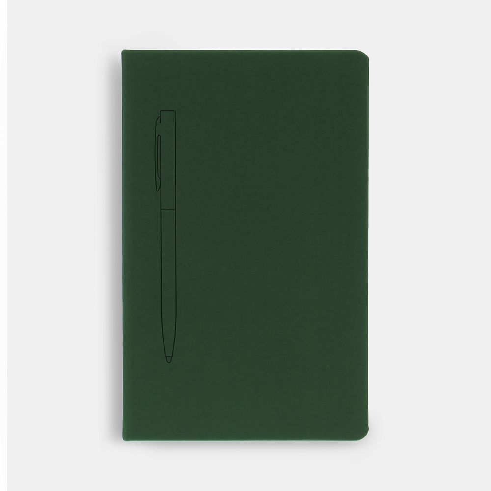 Ежедневник Magnet Shall, недатированный, зеленый — изображение 7