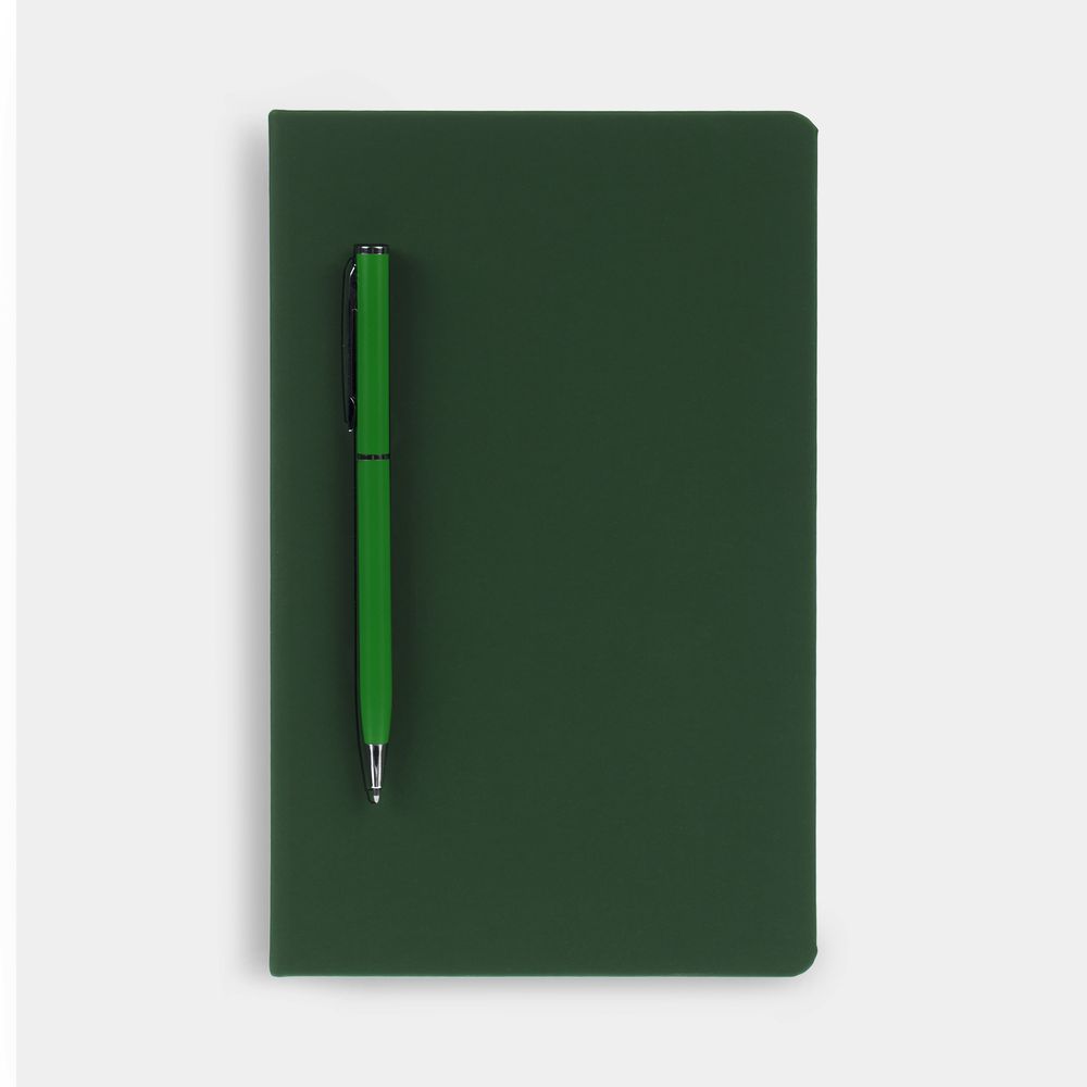 Ежедневник Magnet Shall, недатированный, зеленый — изображение 5
