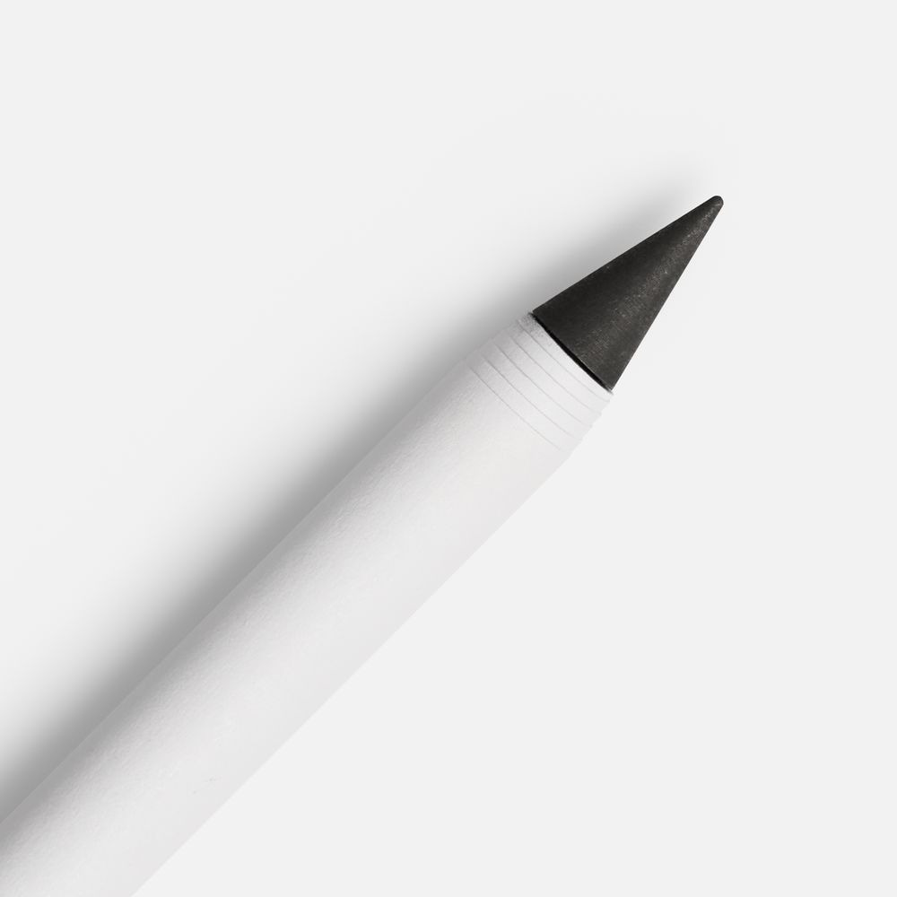 Вечный карандаш Carton Inkless, белый — изображение 3