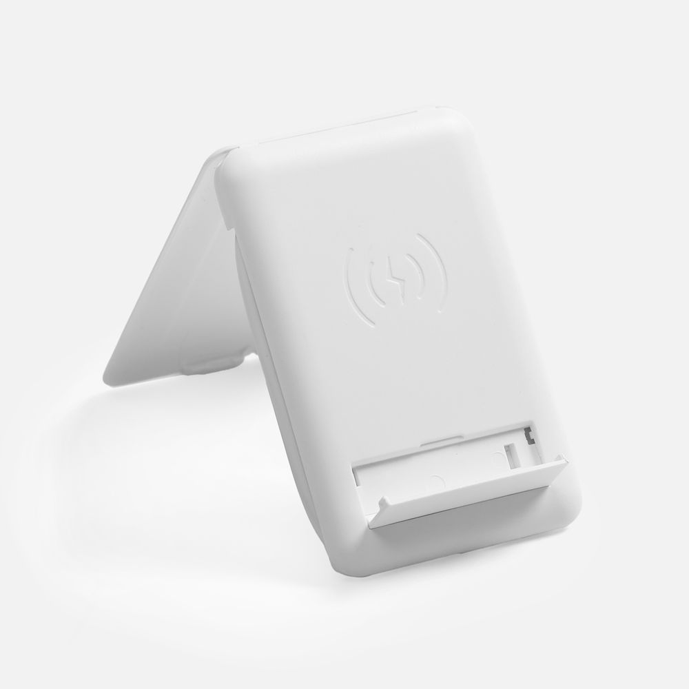 Органайзер с беспроводной зарядкой и набором адаптеров Octopod, белый — изображение 5