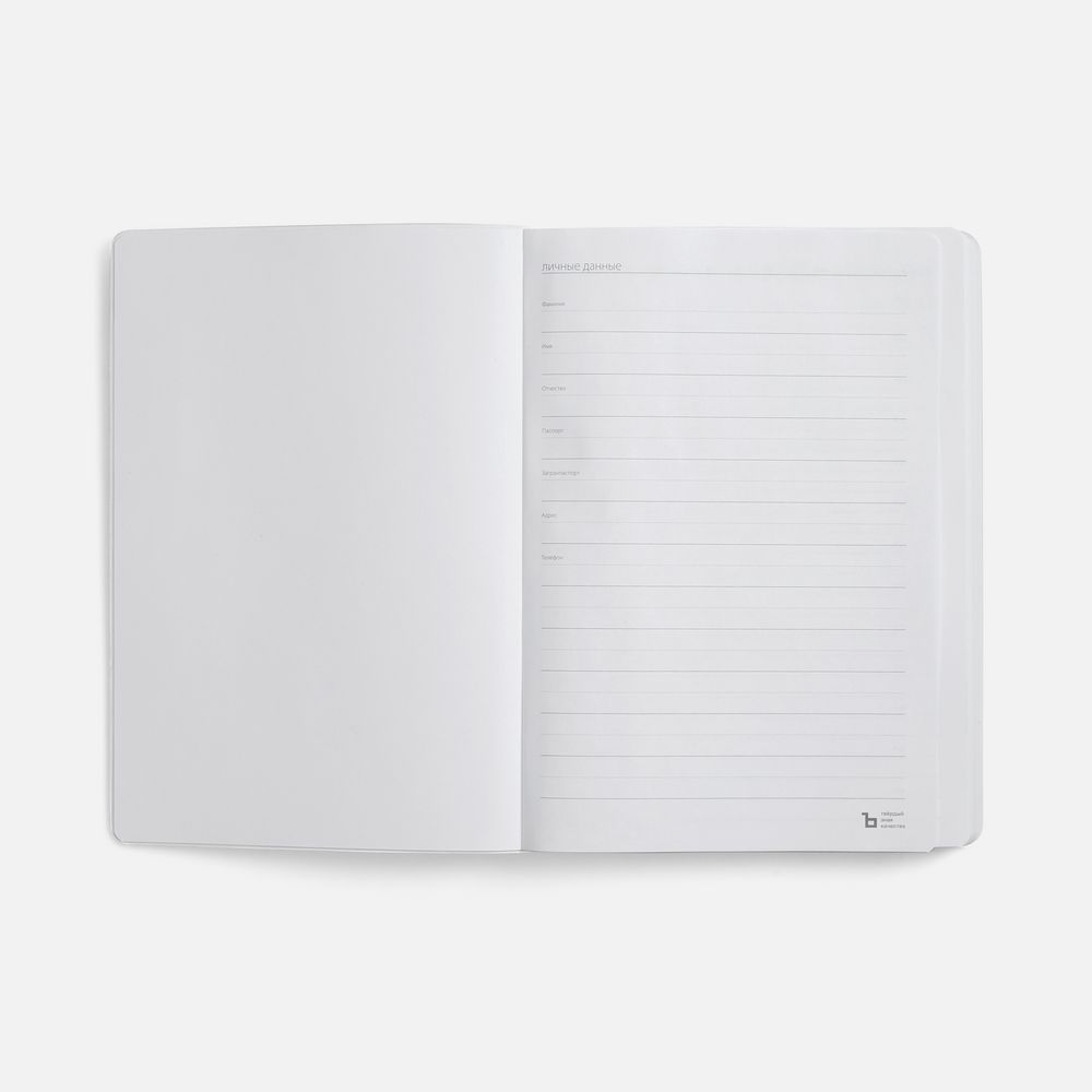 Ежедневник Tact, недатированный, белый — изображение 8