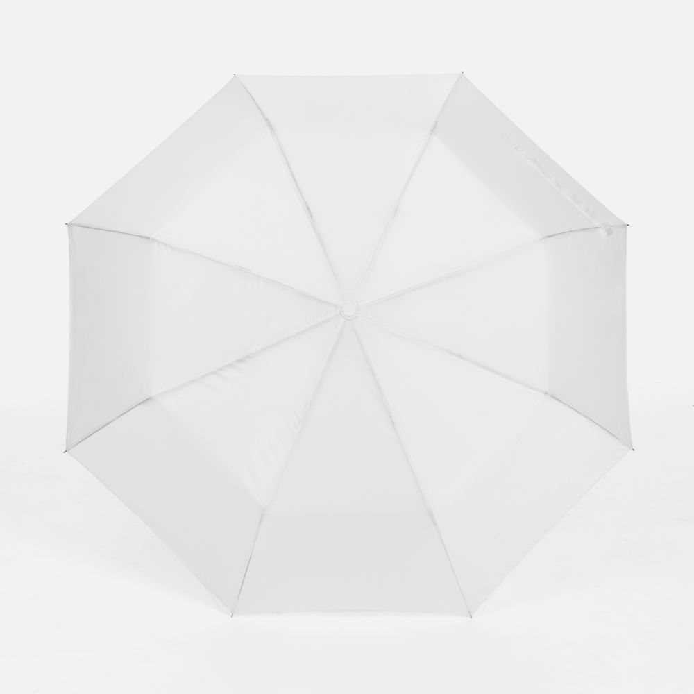 Зонт складной Basic, белый — изображение 3
