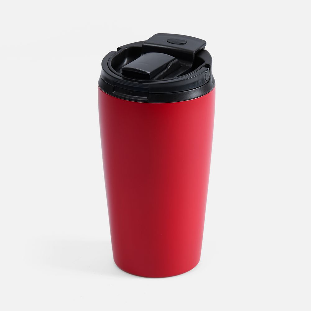 Термостакан с двумя поильниками Duetta, красный — изображение 3