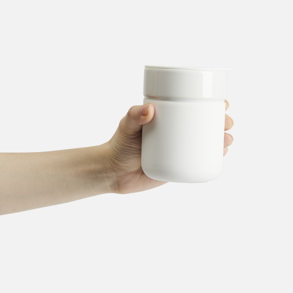 Кружка Nabo с силиконовым держателем, белая — изображение 4