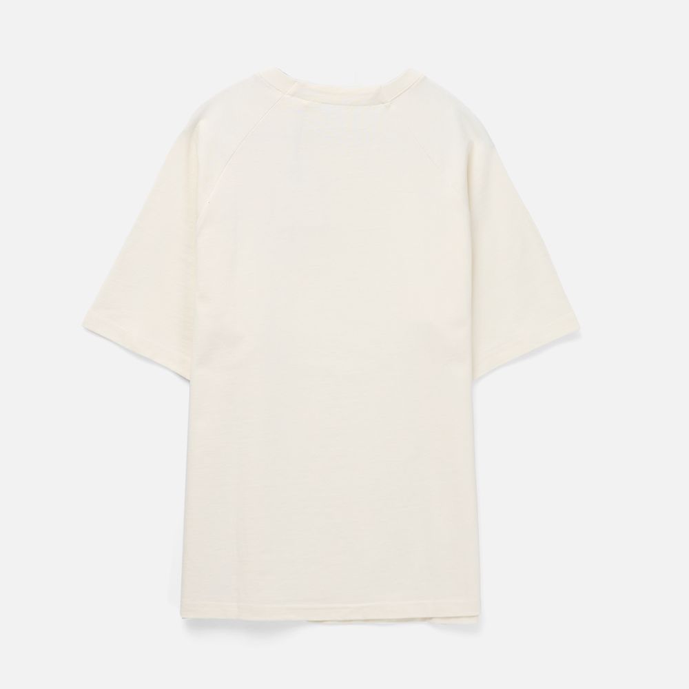 Футболка оверсайз унисекс Avenu, молочно-белая — изображение 4