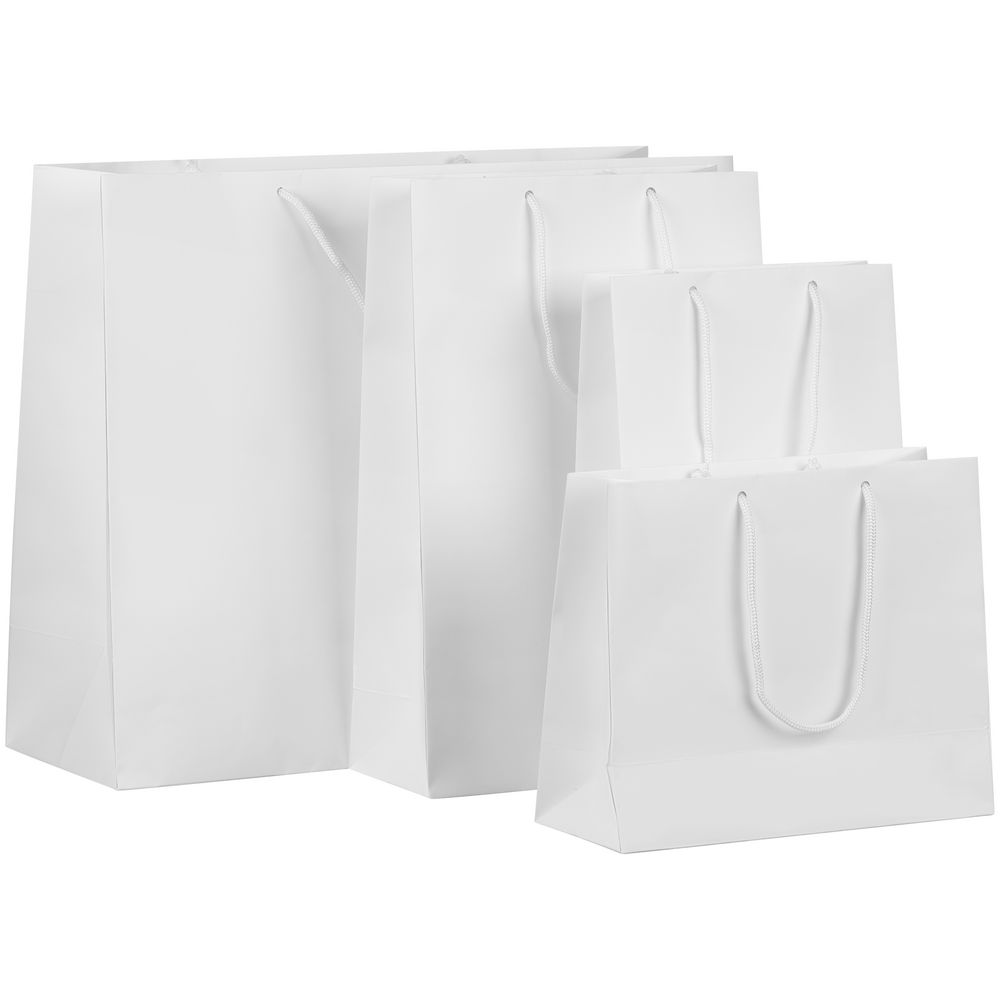 Пакет бумажный с ламинацией Lami M, белый — изображение 4