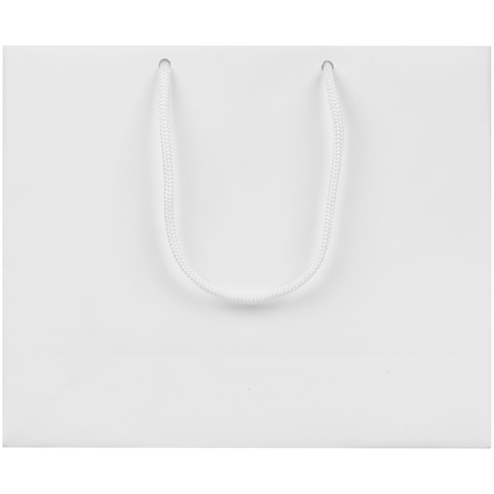 Пакет бумажный с ламинацией Lami Tote S, белый — изображение 3