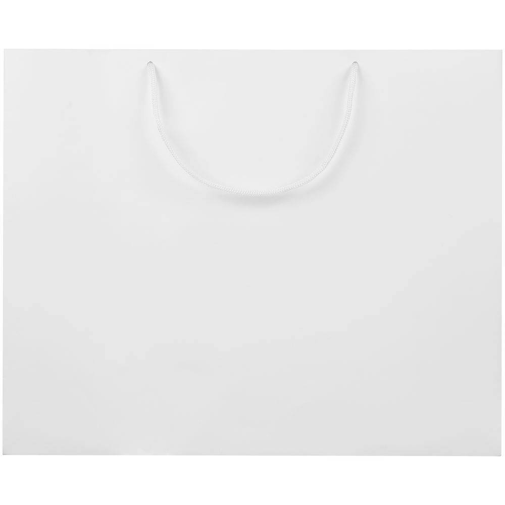 Пакет бумажный с ламинацией Lami Tote L, белый — изображение 3