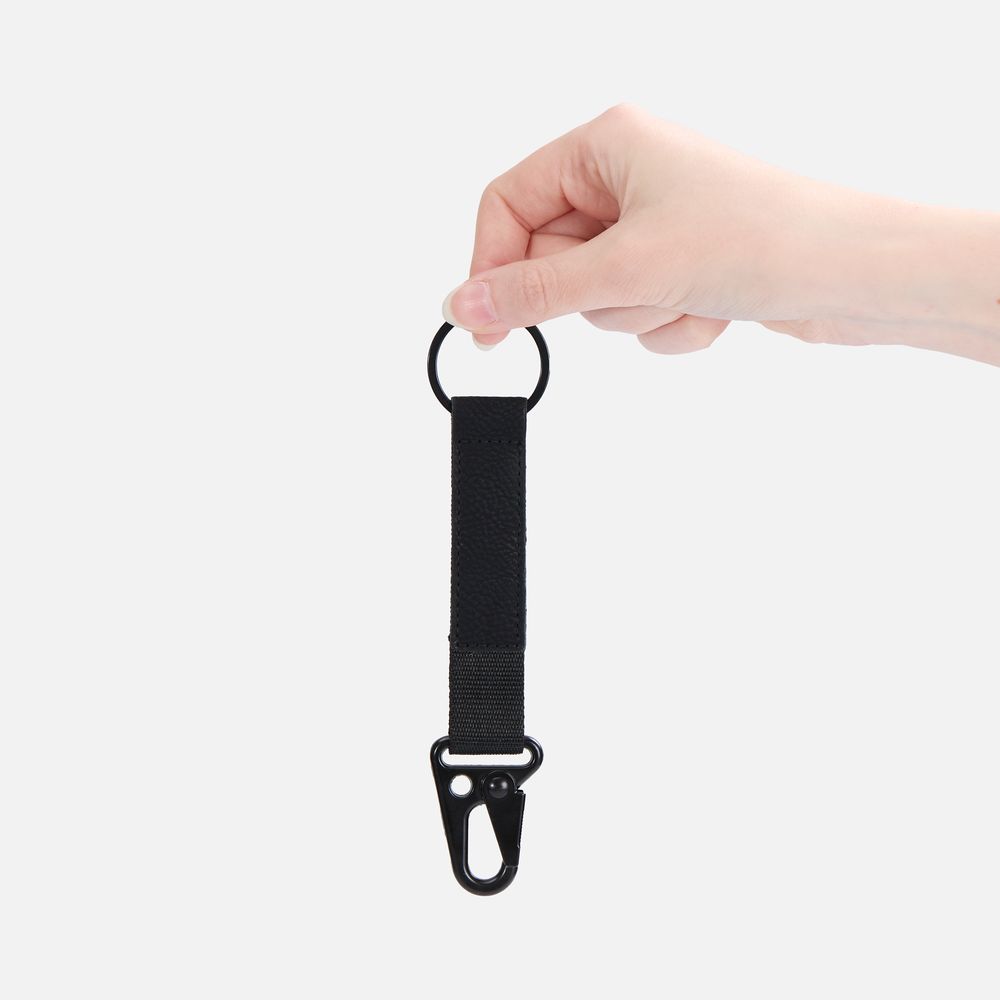 Брелок с карабином Manlig, черный — изображение 4