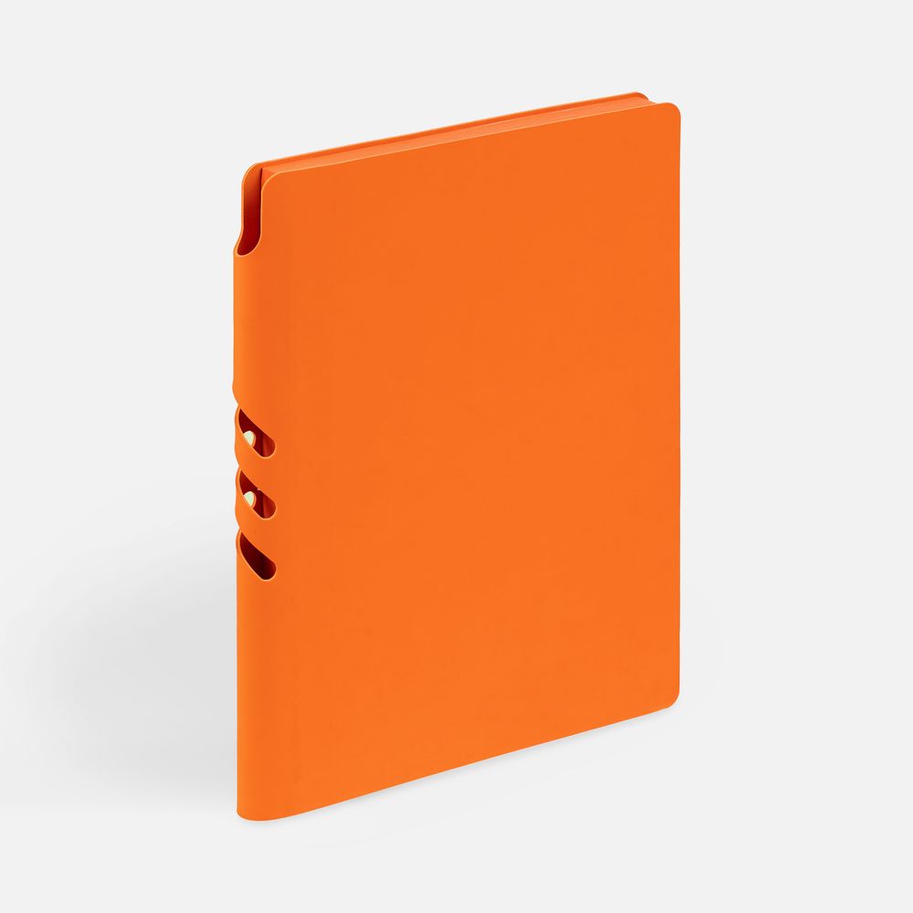 Ежедневник Flexpen Shall, недатированный, оранжевый — изображение 3