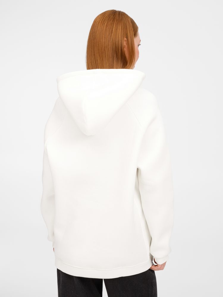 Худи унисекс оверсайз Easy Street, молочно-белое — изображение 16
