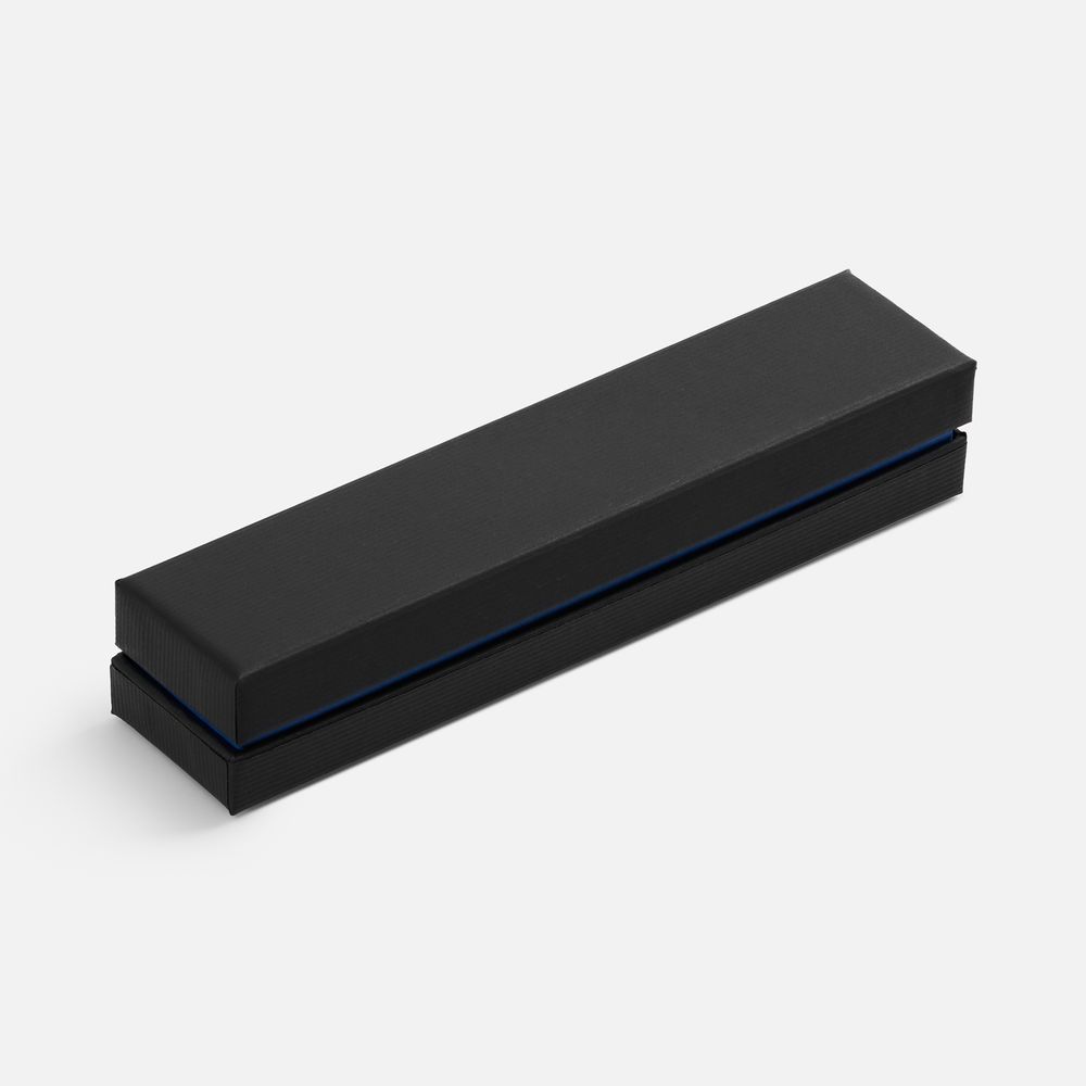 Ручка шариковая Broad Ring в футляре, глянцевая, синяя — изображение 4