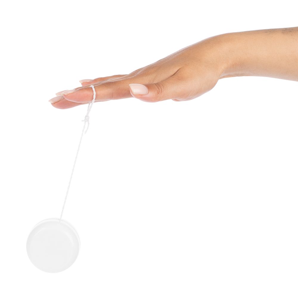 Антистресс-игрушка йо-йо Loopy, белая — изображение 4