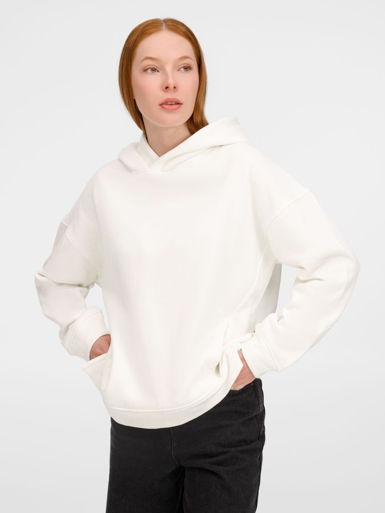 Худи оверсайз унисекс Tolla, молочное — изображение 8