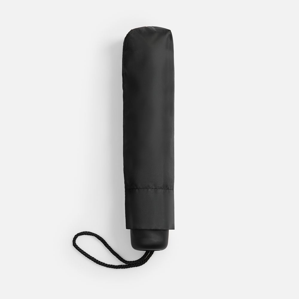 Зонт складной Basic, ver.2, черный — изображение 6