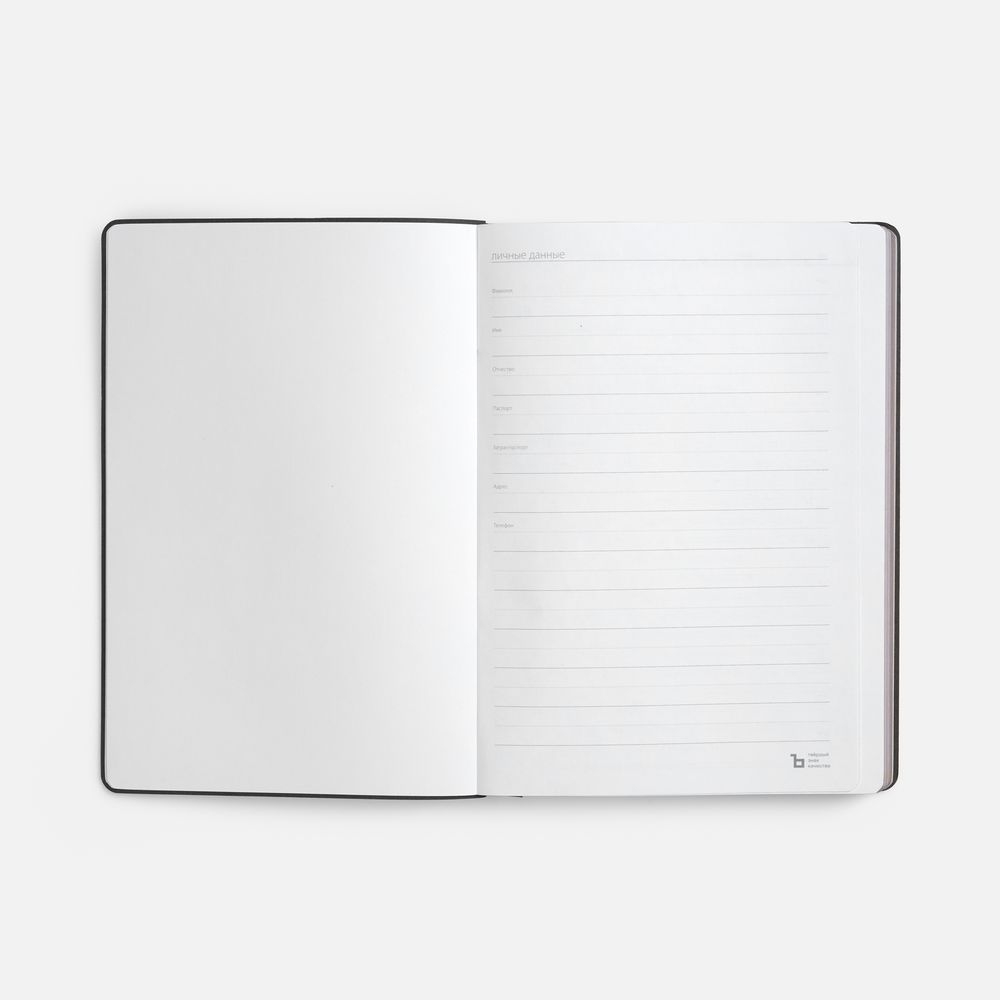 Ежедневник Nebraska Flex, недатированный, красный с золотистым — изображение 11