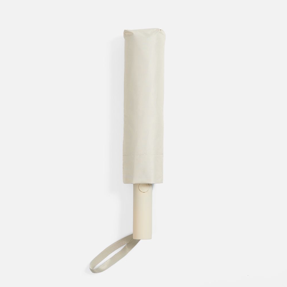 Зонт складной с УФ-защитой Ribstar, бежевый — изображение 6