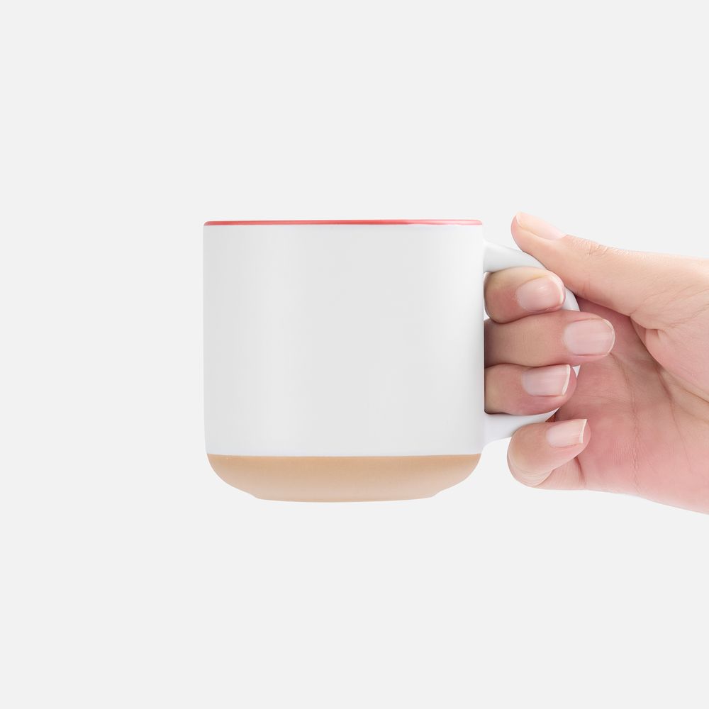 Кружка для сублимационной печати Colorisma, красная — изображение 4